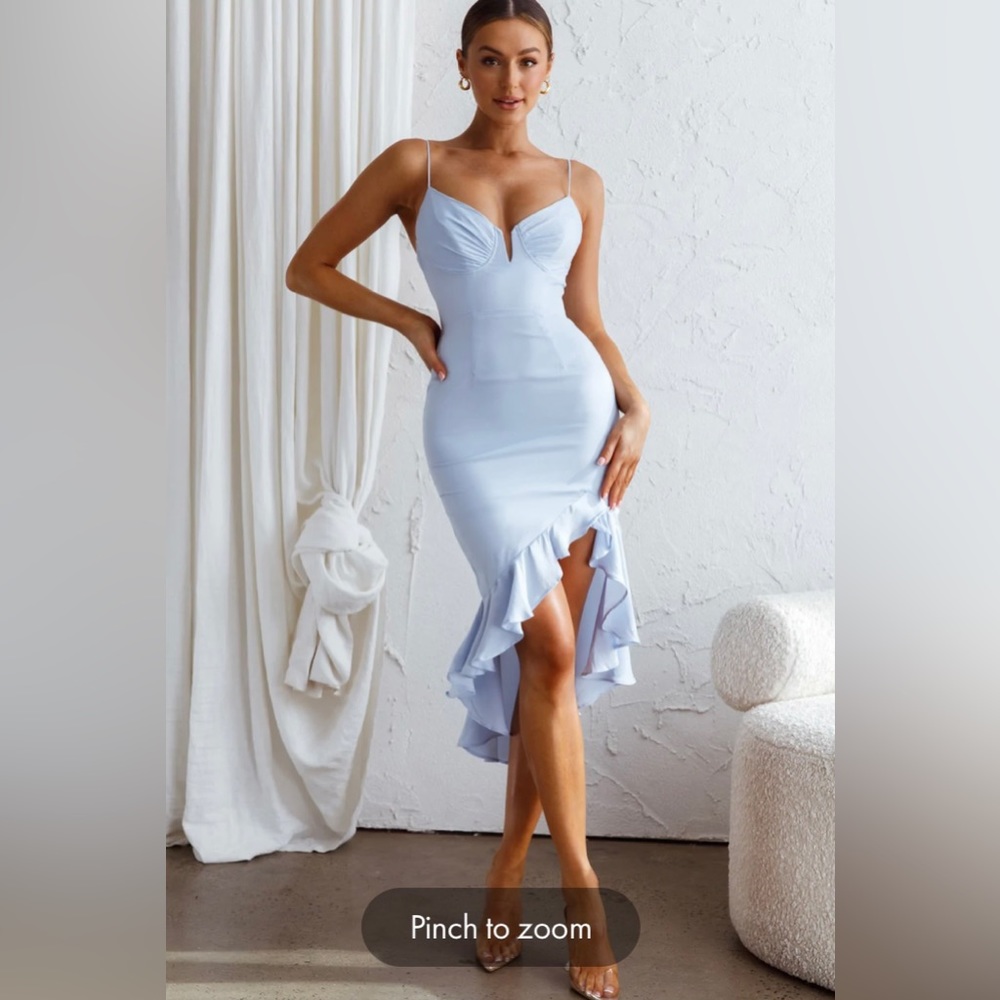 Selfie Leslie Blue Dress